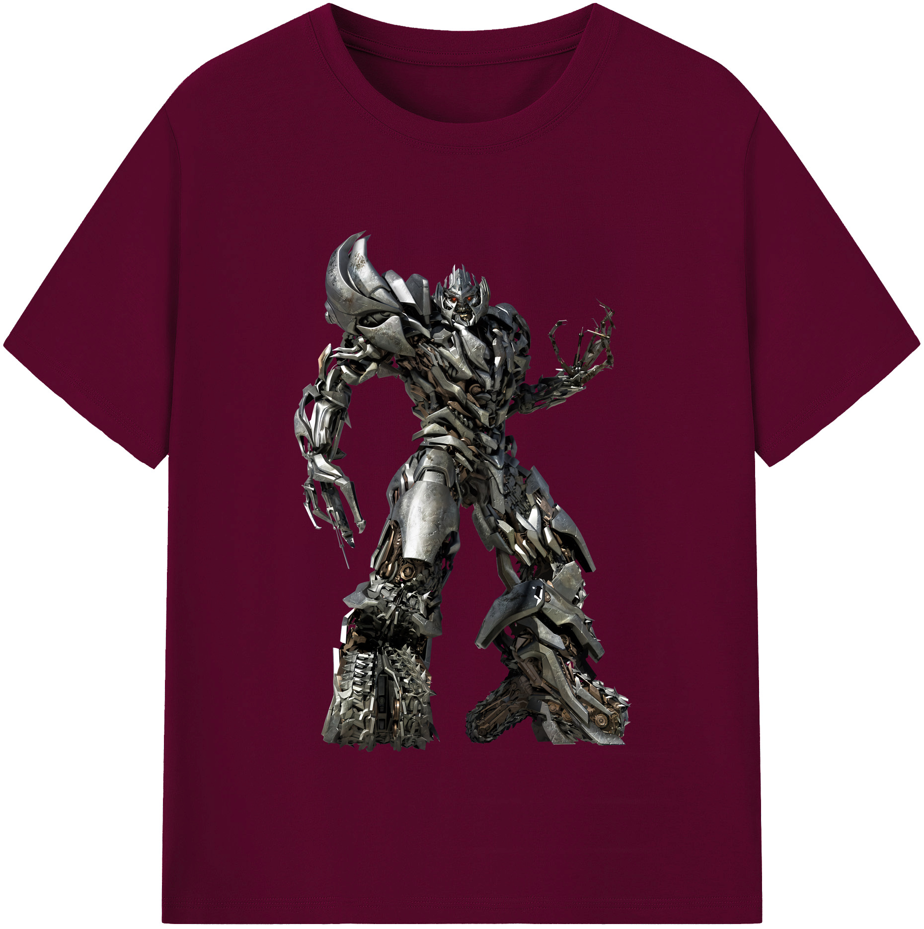 （画像用） Transformers トランスフォーマー レディースカジュアルプリントTシャツ（綿100％）